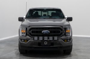 Ford F-150 LED Light Pods - Above Hood - Diode Dynamics - SSC2 Stage Series Backlit Ditch Light Kit - Yellow - `21-`22